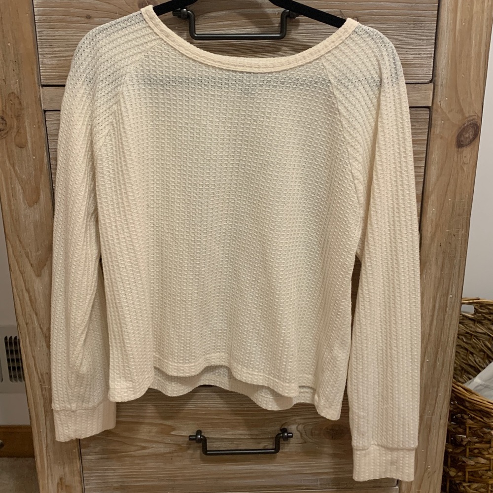 ✨3 FOR $15✨Forever 21 long sleeve waffle knit